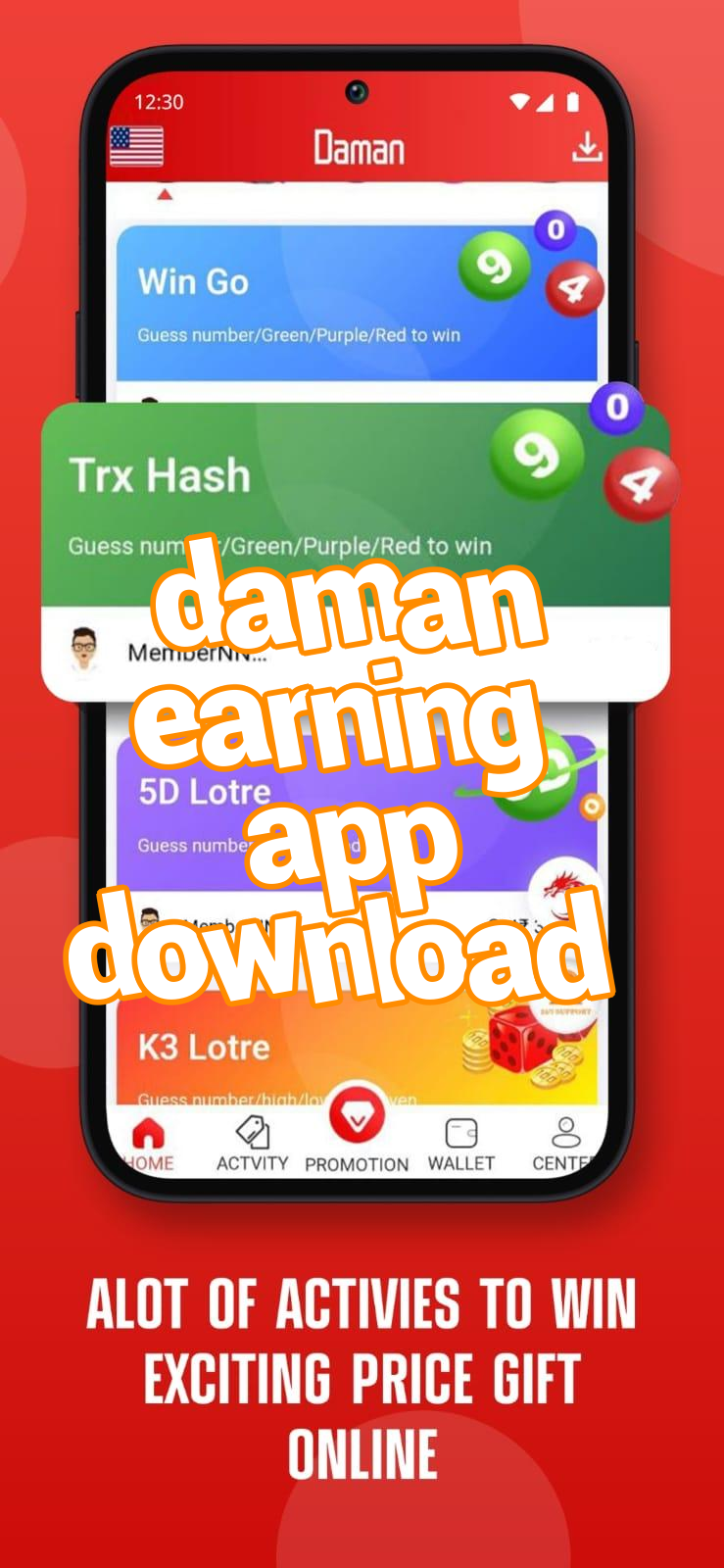daman earning app download Screenshots